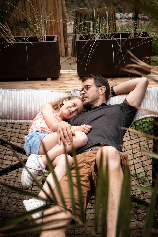 Bain De Foret - Lodges Cosy & Spa Neufchatel Hardelot Bagian luar foto