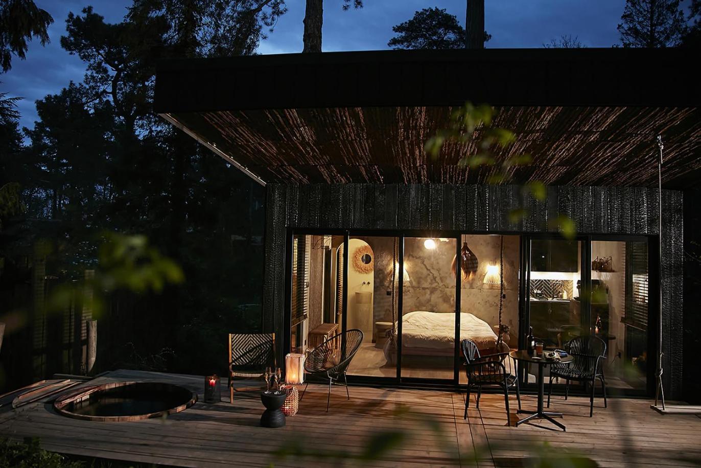 Bain De Foret - Lodges Cosy & Spa Neufchatel Hardelot Ruang foto